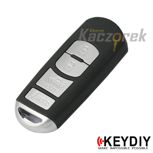 Keydiy 661 - ZB44-4 - klucz surowy - pilot